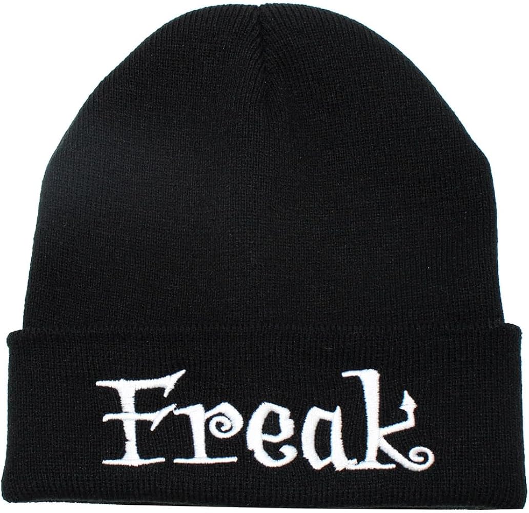 Amazon | VampireFreaks フリーク ビーニー ブラック ホワイト